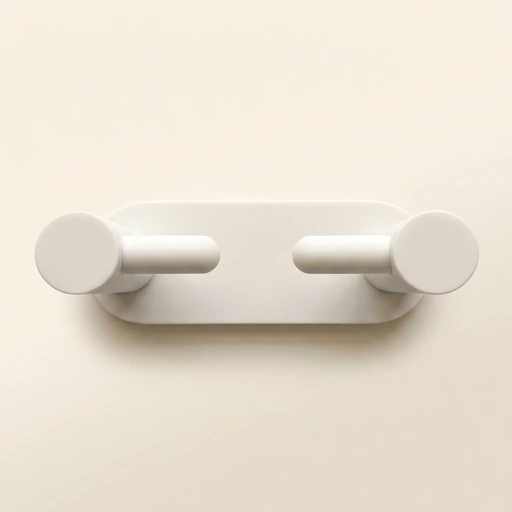 Roto holder in Matte White