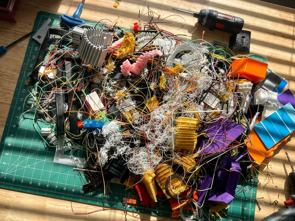 Recycled PLA material — pending final photo.